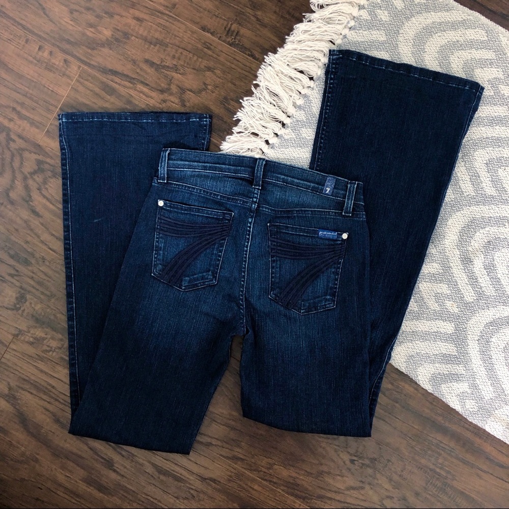 ❤️ 7 For All Mankind Dojo’s Jeans 7FAM Size 27 ❤️